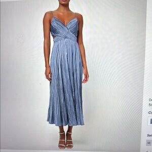 Lulu's Blue Midi Dress